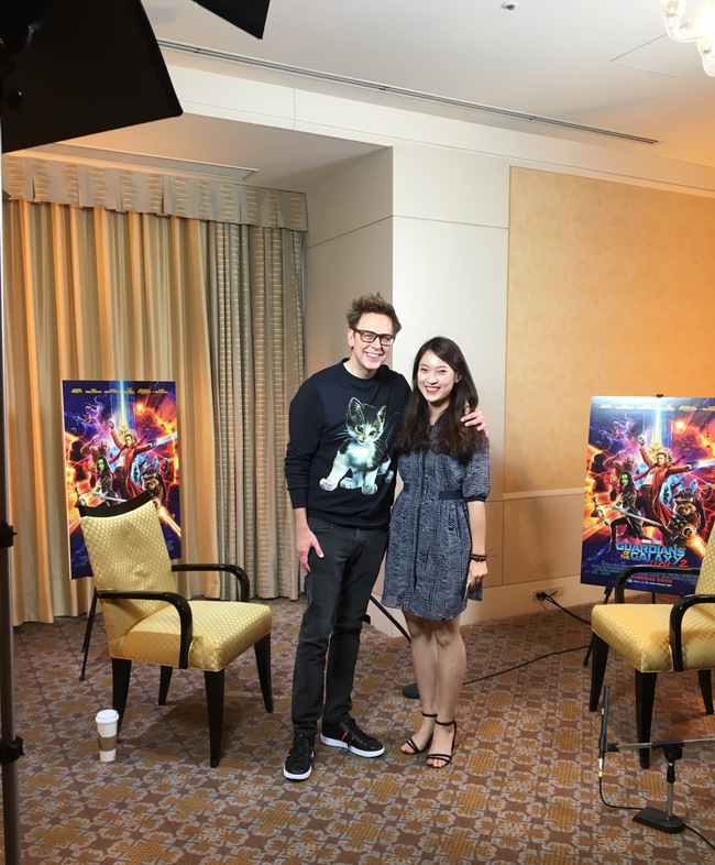 Khánh Vy khoe ảnh selfie, phỏng vấn trực tiếp sao Hollywood - Chris Pratt tại Nhật Bản - Ảnh 7.