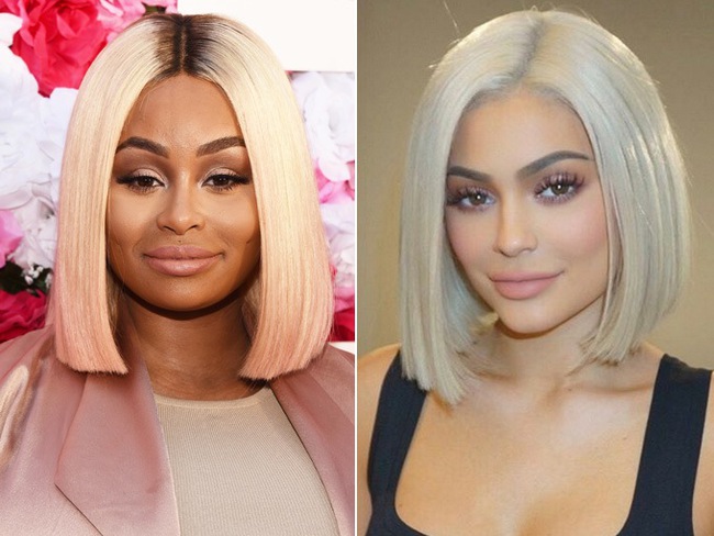 Để tóc mới, Kylie Jenner trông giống hệt... chị dâu lắm chiêu Blac Chyna - Ảnh 2.