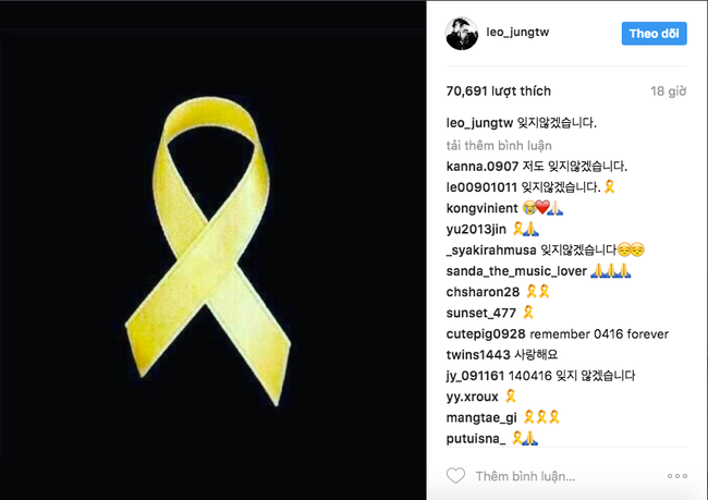 Suzy, G-Dragon cùng loạt sao Hàn đăng ảnh tưởng nhớ 3 năm sau thảm kịch chìm phà Sewol - Ảnh 11.