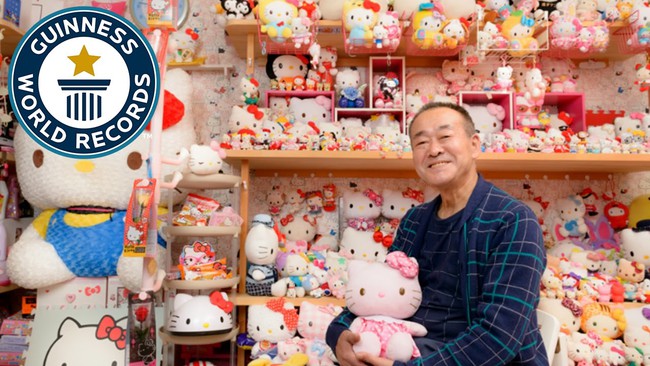 Bộ sưu tập Hello Kitty khổng lồ của người đàn ông Nhật Bản khiến hội con gái chết mê - Ảnh 1.