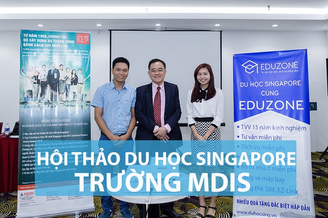Hội thảo Du học Singapore: Nhận học bổng S$4.000 v&agrave; cơ hội thực tập tại Singapore c&ugrave;ng MDIS - Ảnh 1.