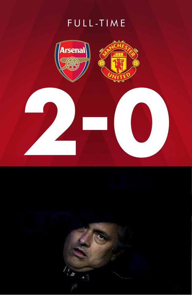 Ảnh chế: Mourinho đi đánh giày sau trận thua Arsenal - Ảnh 4.