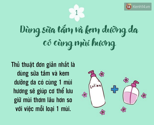 Thủ thuật giúp các bạn gái có một cơ thể thơm mát suốt cả ngày - Ảnh 1.