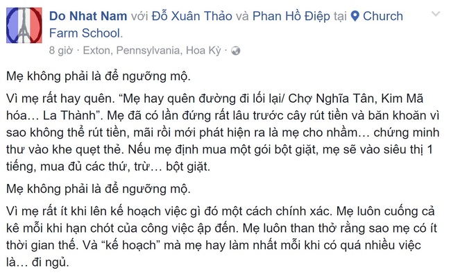Thần đồng Đỗ Nhật Nam kể xấu mẹ si&ecirc;u đ&aacute;ng y&ecirc;u: Mẹ kh&ocirc;ng phải l&agrave; để ngưỡng mộ - Ảnh 1.