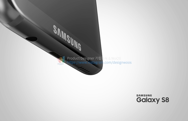 Chi&ecirc;m ngưỡng ảnh render mới nhất của Galaxy S8 để thấy si&ecirc;u phẩm n&agrave;y đẹp đến nhường n&agrave;o - Ảnh 5.