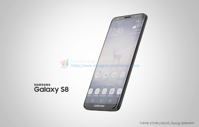 Chi&ecirc;m ngưỡng ảnh render mới nhất của Galaxy S8 để thấy si&ecirc;u phẩm n&agrave;y đẹp đến nhường n&agrave;o - Ảnh 7.