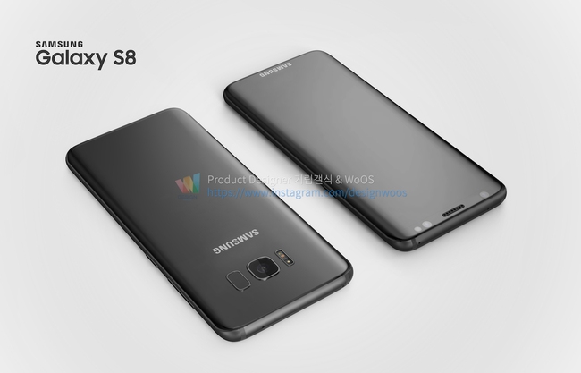 Chiêm ngưỡng ảnh render mới nhất của Galaxy S8 để thấy siêu phẩm này đẹp đến nhường nào - Ảnh 1.