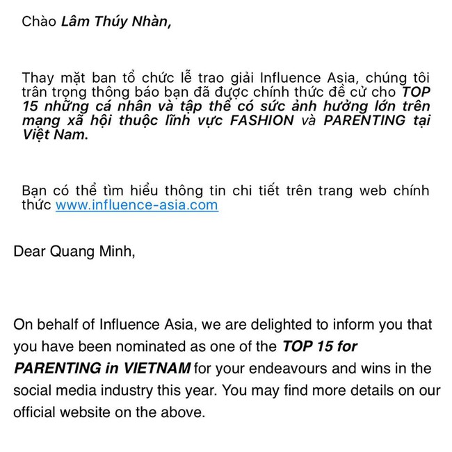 Salim, Sun HT... lọt Top nhân tố thời trang ảnh hưởng nhất mạng xã hội do giải thưởng Influence Asia chọn lựa - Ảnh 9. Salim, Sun HT... lọt Top nhân tố thời trang ảnh hưởng nhất mạng xã hội do giải thưởng Influence Asia chọn lựa - Ảnh 9.
