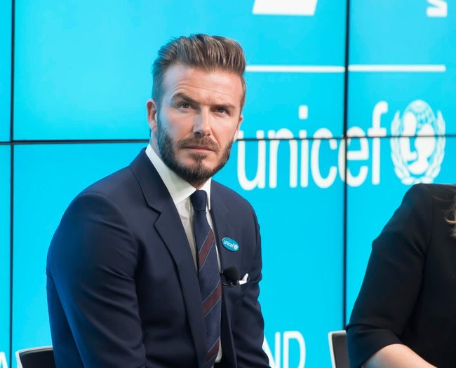 Beckham không muốn trả một xu khi làm từ thiện - Ảnh 1.