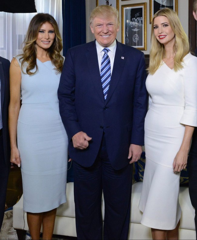 Ivanka Trump thể hiện tình cảm thân thiết với mẹ kế Melania Trump - Ảnh 2.