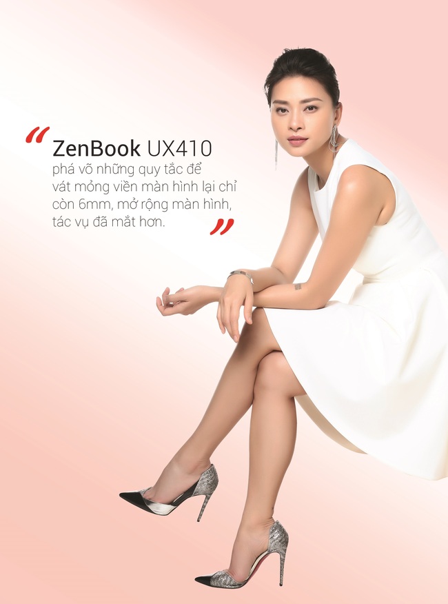 Điểm tương đồng của Ngô Thanh Vân và chiếc laptop cực hot Zenbook UX410 - Ảnh 2.