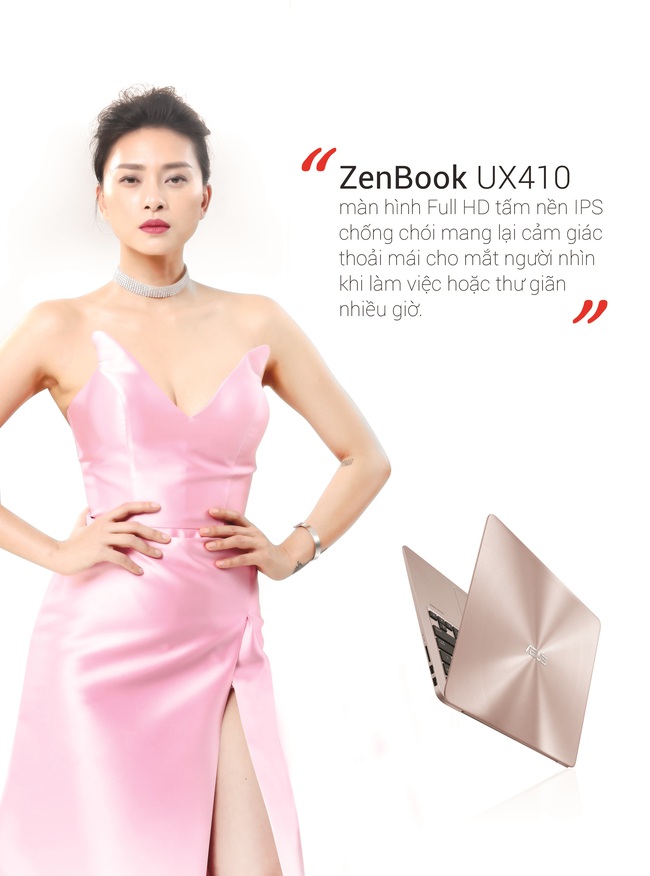 Điểm tương đồng của Ng&ocirc; Thanh V&acirc;n v&agrave; chiếc laptop cực hot Zenbook UX410 - Ảnh 3.