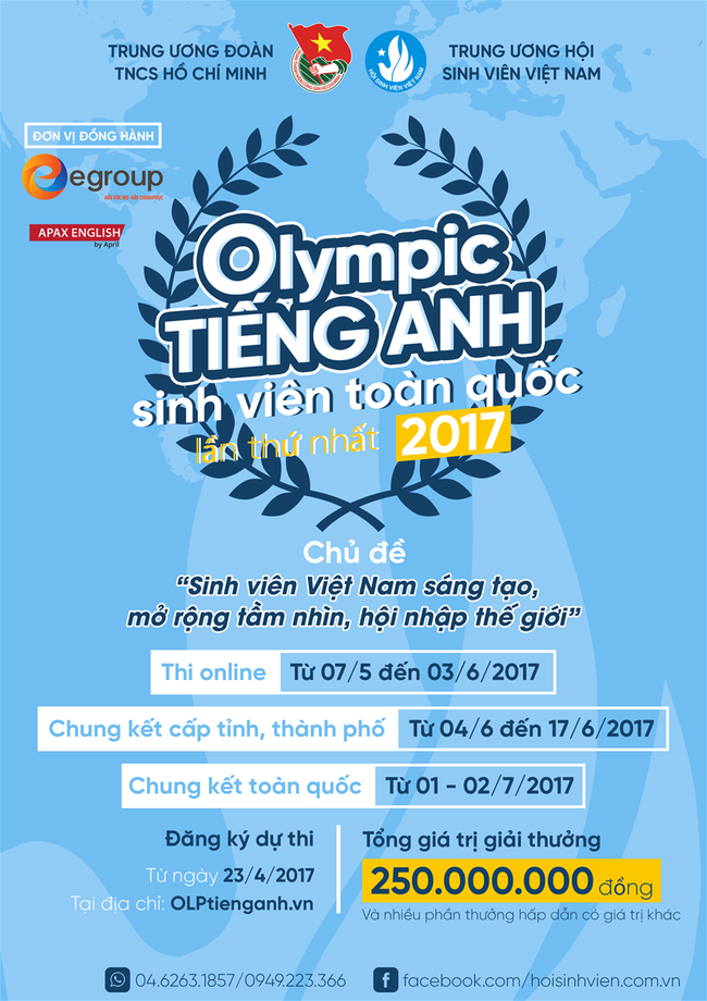 Hội thi Olympic Tiếng Anh sinh viên toàn quốc lần thứ I chính thức được khai mạc - Ảnh 1.