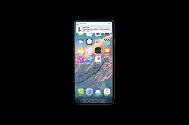 Vẻ đẹp mê mẩn đầy sang chảnh của chiếc iPhone 8 không có viền màn hình - Ảnh 2.