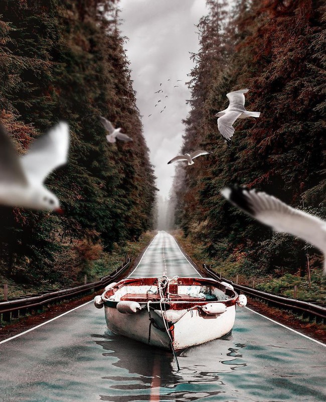 Thế giới nửa thực nửa mơ đầy ấn tượng qua bộ ảnh Photoshop diệu k&igrave; - Ảnh 4.