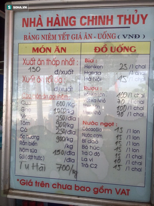 Nh&agrave; h&agrave;ng ở Sầm Sơn n&oacute;i về việc bị tố chặt ch&eacute;m gi&aacute; ghẹ 1 triệu đồng/kg - Ảnh 2.