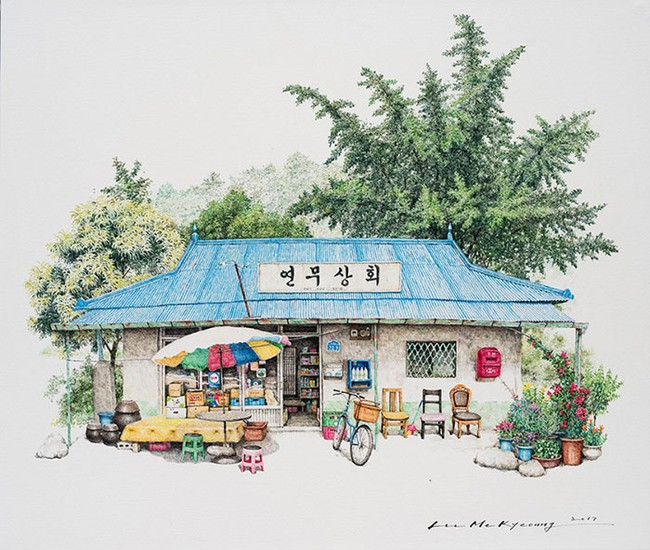 Có một Hàn Quốc đẹp không thốt nên lời qua tranh vẽ suốt 20 năm của người họa sĩ tài năng - Ảnh 7.