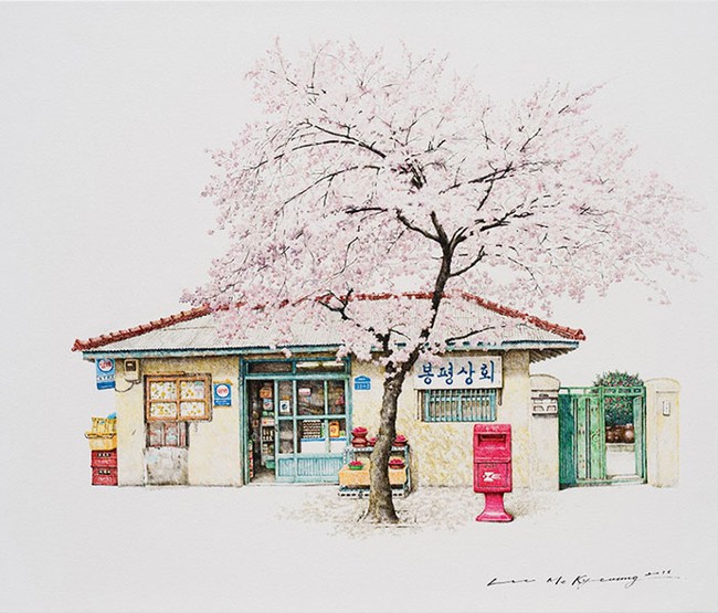 Có một Hàn Quốc đẹp không thốt nên lời qua tranh vẽ suốt 20 năm của người họa sĩ tài năng - Ảnh 12.
