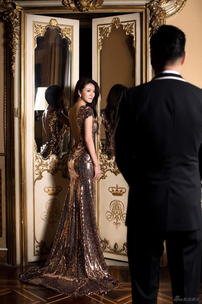 Trọn bộ ảnh cưới đẹp như mơ của An Dĩ Hiên và đại gia bất động sản Macau - Ảnh 3.