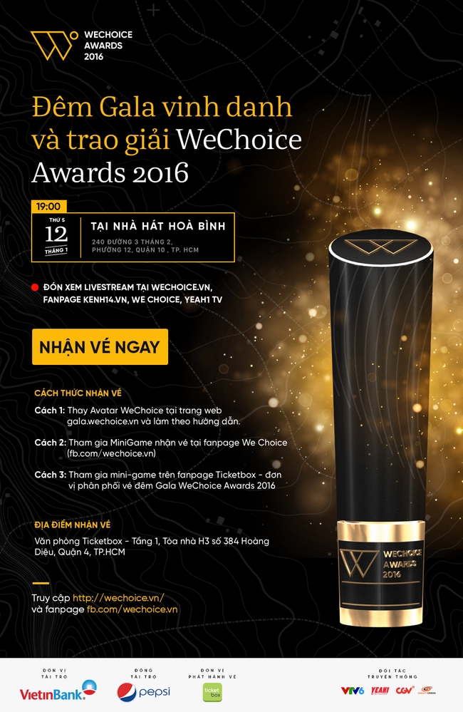 Gala WeChoice Awards 2016 hứa hẹn siêu ấn tượng bởi ê-kíp gồm những tên tuổi hàng đầu Việt Nam - Ảnh 5.