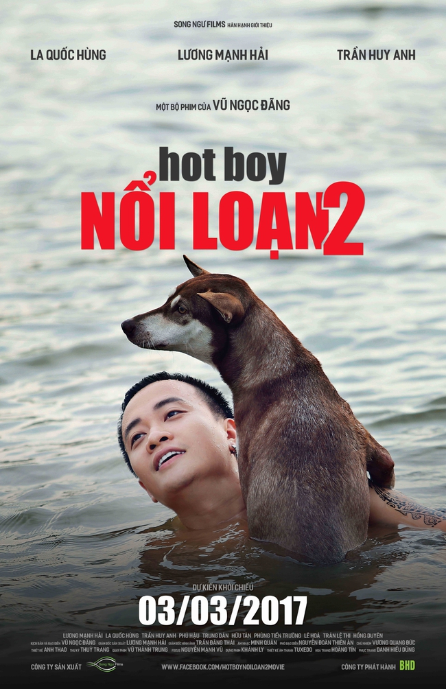 Đây là poster cho Hot Boy Nổi Loạn 2 khiến Vũ Ngọc Đãng - Lương Mạnh Hải mất ăn mất ngủ! - Ảnh 1.