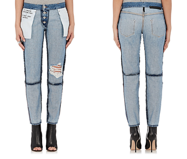 Chẳng hiểu sao nhưng những kiểu quần jeans dị dị c&agrave;ng ng&agrave;y lại c&agrave;ng l&ecirc;n ng&ocirc;i - Ảnh 12.