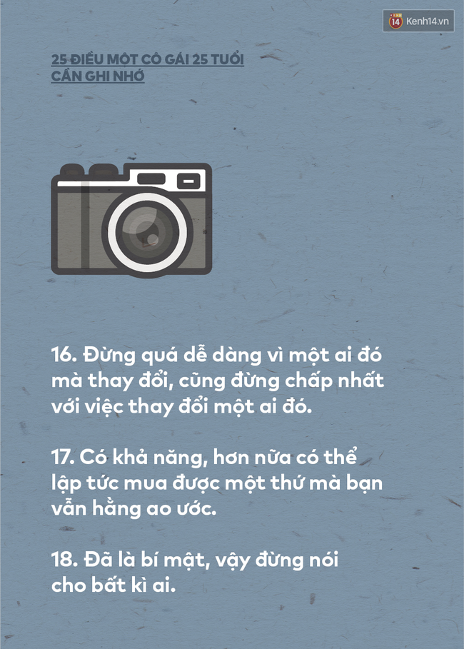 Con g&aacute;i tuổi 25: H&atilde;y th&ocirc;i hy vọng thế giới coi bạn l&agrave; c&ocirc;ng ch&uacute;a!  - Ảnh 11.