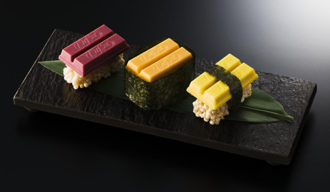 Sau tất cả, người ta cũng đã làm ra Kit-Kat vị sushi - Ảnh 1.