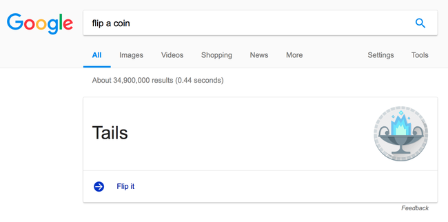 Đứng trước sự lựa chọn hên xui và muốn tung đồng xu để quyết định? Hãy thực hiện điều đó ngay trên Google - Ảnh 3.