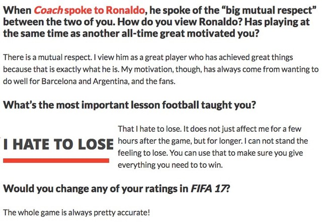 Messi khen Ronaldo, gia hạn hợp đồng với Barca chỉ l&agrave; tin vịt - Ảnh 3.