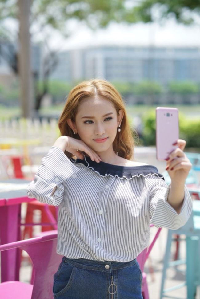 Sau The Face, Thuý Vi lộ nhan sắc mộc năng động cùng ZenFone 3 Max 5.5 - Ảnh 5.