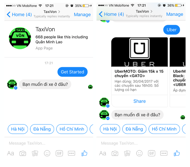 Đây là cách tìm mã giảm giá của Uber và Grab trong 3 giây ngay trên Facebook - Ảnh 2.