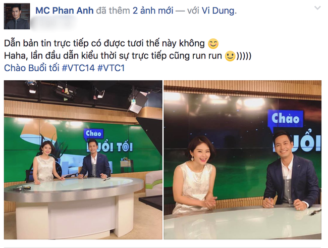 MC Phan Anh lần đầu dẫn thời sự sau tin đồn cấm sóng VTV - Ảnh 1.