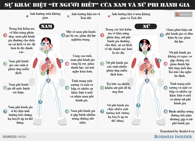 Sự kh&aacute;c biệt kh&ocirc;ng ai ngờ giữa nam v&agrave; nữ phi h&agrave;nh gia - Ảnh 1.
