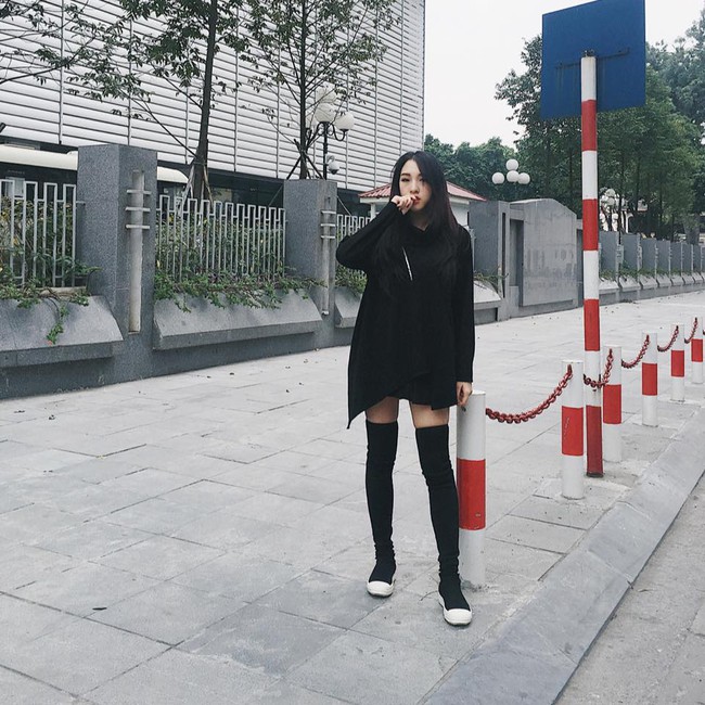 Trước và sau Tết, sao và các hot girl Việt diện street style oách từ đầu đến chân thế này đây! - Ảnh 8.