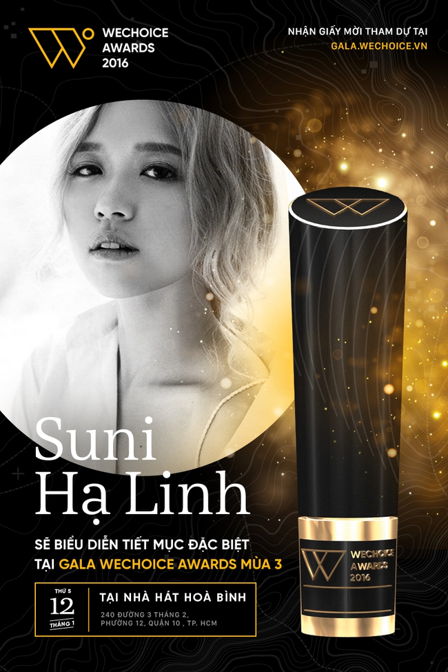 Hà Anh Tuấn và Suni Hạ Linh xác nhận góp mặt, thổi bùng ngọn lửa cảm hứng trong đêm Gala WeChoice Awards 2016 - Ảnh 3.