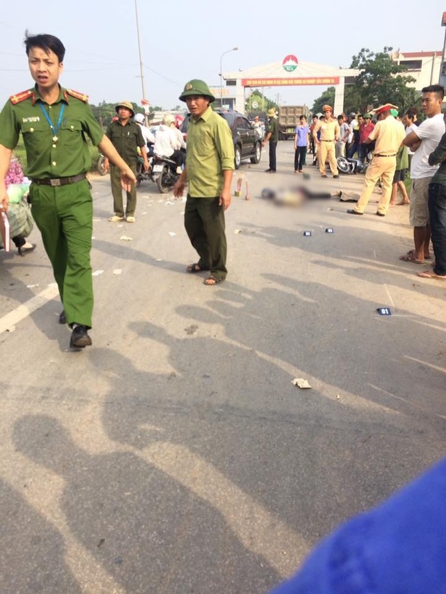 H&agrave; Nội: C&ocirc; g&aacute;i 19 tuổi bị xe tải c&aacute;n chết thương t&acirc;m - Ảnh 2.