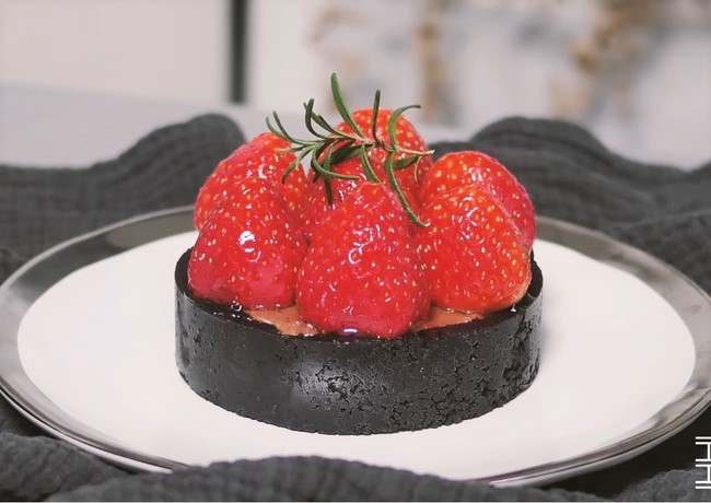 Làm tart chocolate dâu tây ngọt ngào mà chẳng cần lò nướng - Ảnh 12.