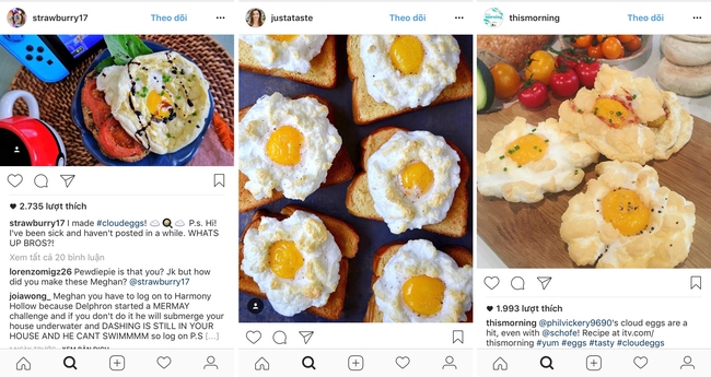 Trứng mây - món ăn đang hót hòn họt trên instagram thực sự là gì? - Ảnh 1.