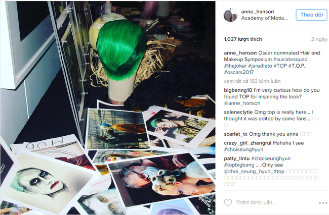 T.O.P ch&iacute;nh l&agrave; nguồn cảm hứng cho nh&acirc;n vật Joker trong Suicide Squad - Ảnh 4.