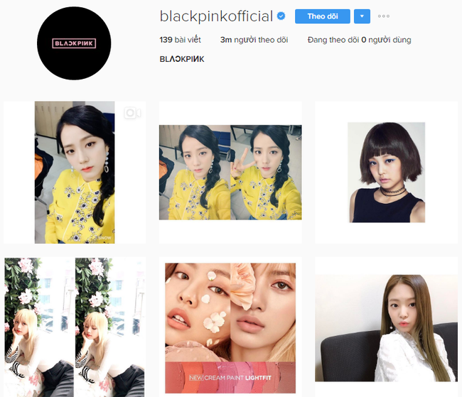 Black Pink cán mốc 3 triệu lượt theo dõi trên Instagram - Ảnh 1.
