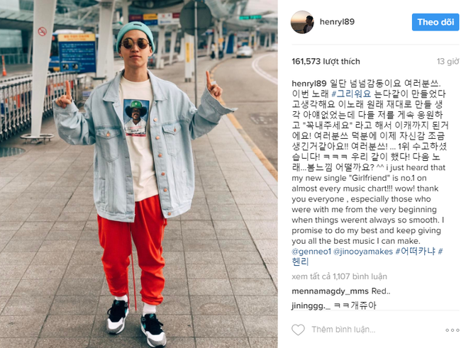 Henry (Super Junior-M) tự tin hơn sau th&agrave;nh c&ocirc;ng của Girlfriend - Ảnh 1.