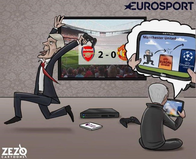 Ảnh chế: Mourinho đi đánh giày sau trận thua Arsenal - Ảnh 9.
