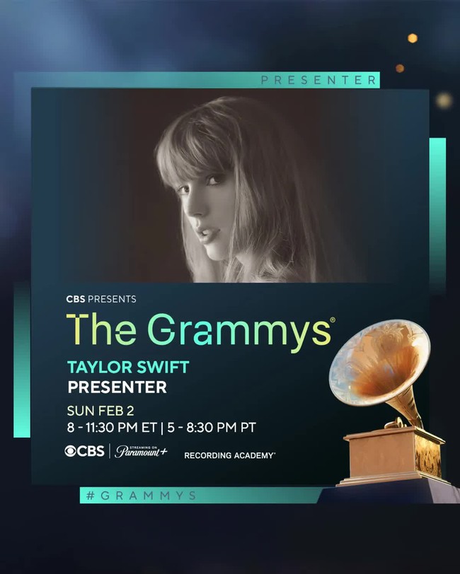Grammy 2025: Taylor Swift sẽ trao giải- Ảnh 1.