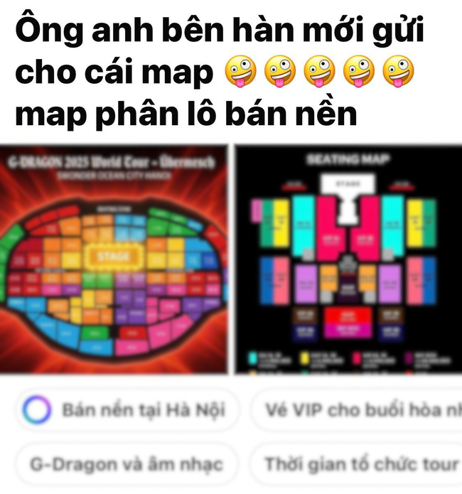 Lan truyền sơ đồ gi&aacute; v&eacute; concert tại H&agrave; Nội, fan rủ nhau "gom l&uacute;a" chuẩn bị sẵn s&agrave;ng- Ảnh 3.