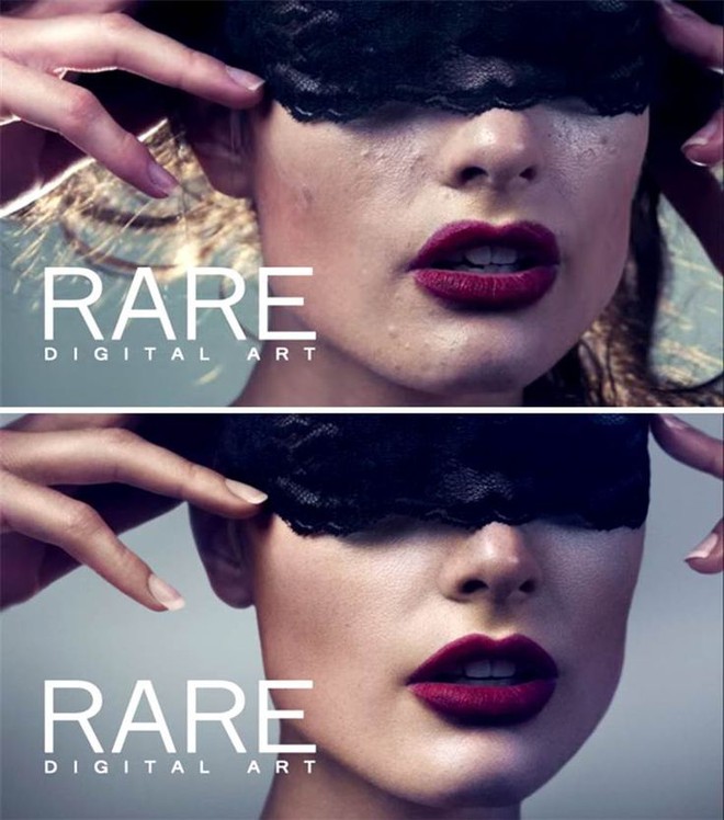 Những bức h&igrave;nh thời trang bạn vẫn xem đ&atilde; được phẫu thuật bằng photoshop như thế n&agrave;y - Ảnh 1.