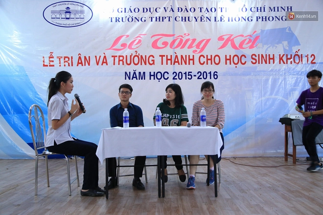 Lễ tri ân và Trưởng thành của teen chuyên Lê Hồng Phong (TPHCM) đã bắt đầu! - Ảnh 7.