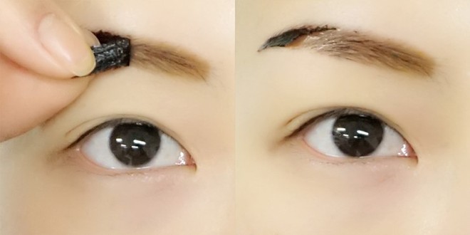 Gel xăm l&ocirc;ng m&agrave;y tạm thời - M&oacute;n mỹ phẩm hay ho d&agrave;nh cho n&agrave;ng lười - Ảnh 3.