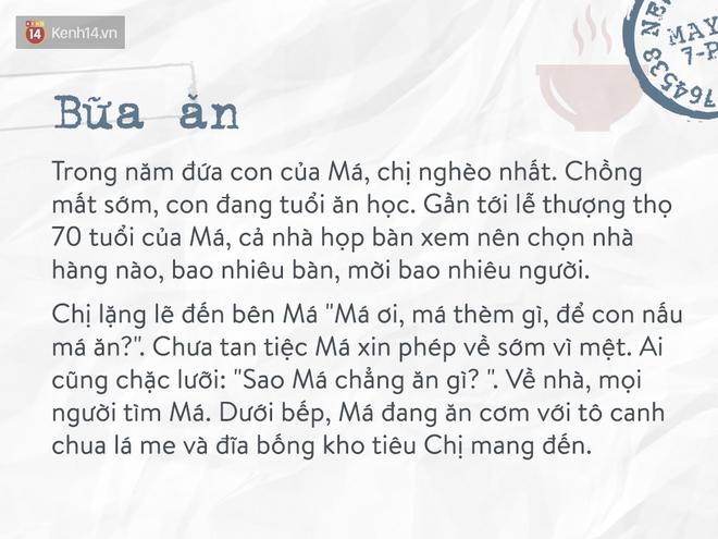 10 mẩu chuyện nhỏ xíu nhưng đủ cho bạn thấy, tình yêu của mẹ là rộng lớn nhất - Ảnh 6.