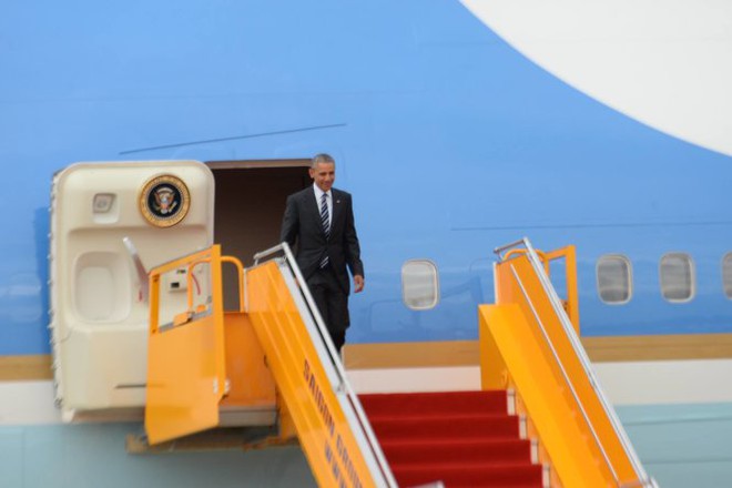 Tổng thống Obama đã có mặt tại Sài Gòn - Ảnh 3.